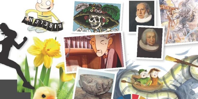 grafisk forside fra undervisningshæfte