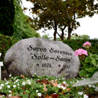 20220905 Vestre Kirkegård i Herning - Sølle Sørens gravsten