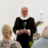 Biskop Henrik Stubkjær holdt tale ved gudstjenesten