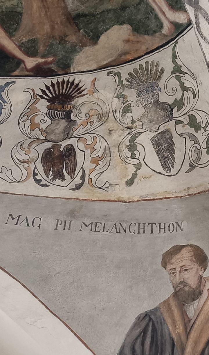 Kalkmaleri Lem Kirke