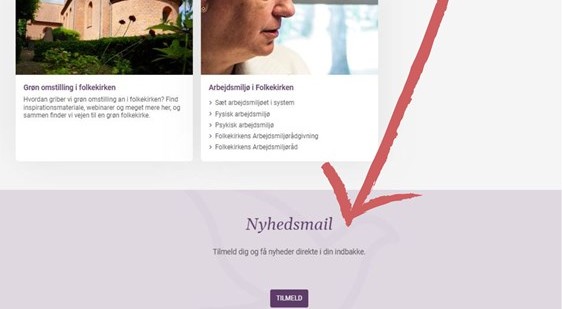 Nyhedsmail til intranet
