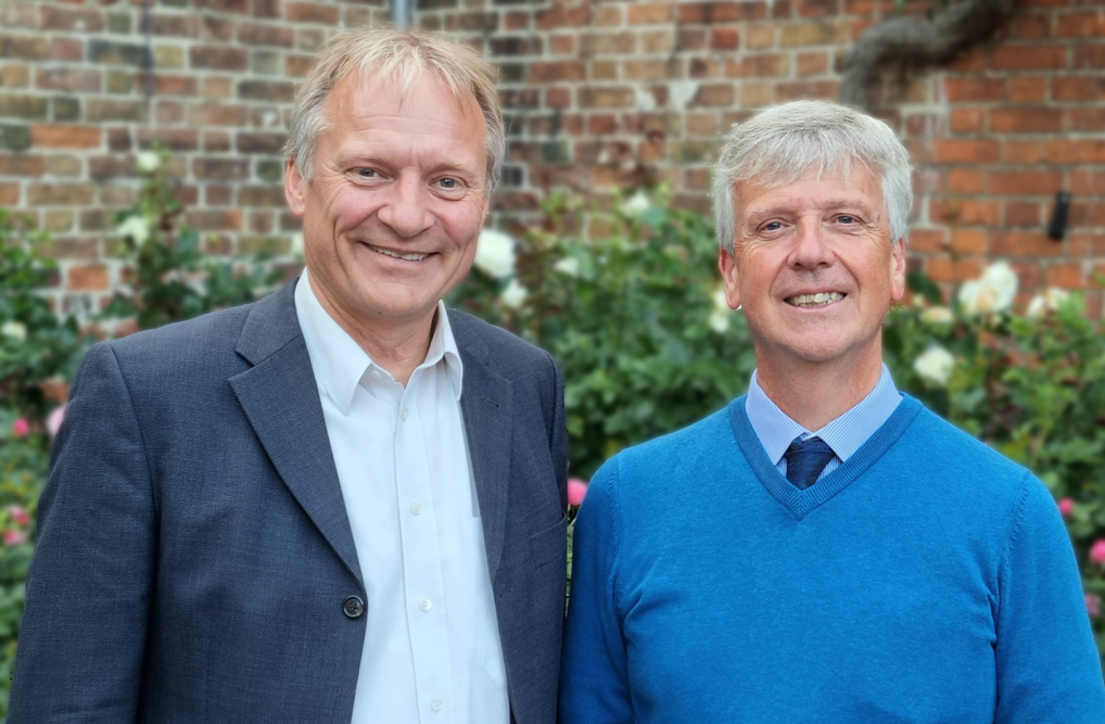 Biskop Henrik Stubkjær og Bishop Andrew